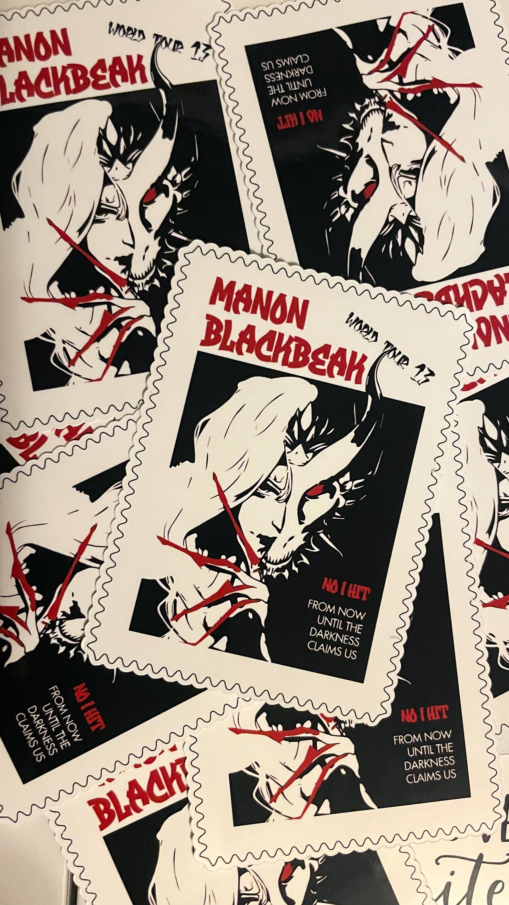 Treasured Tropes Paper Co - Wholesale Sticker - Officially Licensed Manon Blackbeak Sticker Throne of Glass1