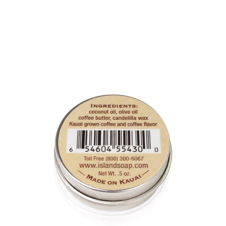 Island Soap & Candle Works - Wholesale Lip Balm - Coffee Butter Lip Balm