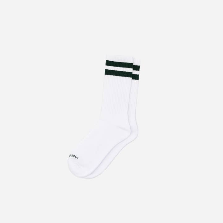 Ivy Green Varsity Striped Socks for wholesale by The Just Brand