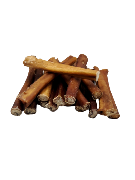 Dibo Pet Foods - Wholesale Pet Treats - Dog - Bully Stick – Low Odor Pizzle – STANDARD - 6"8