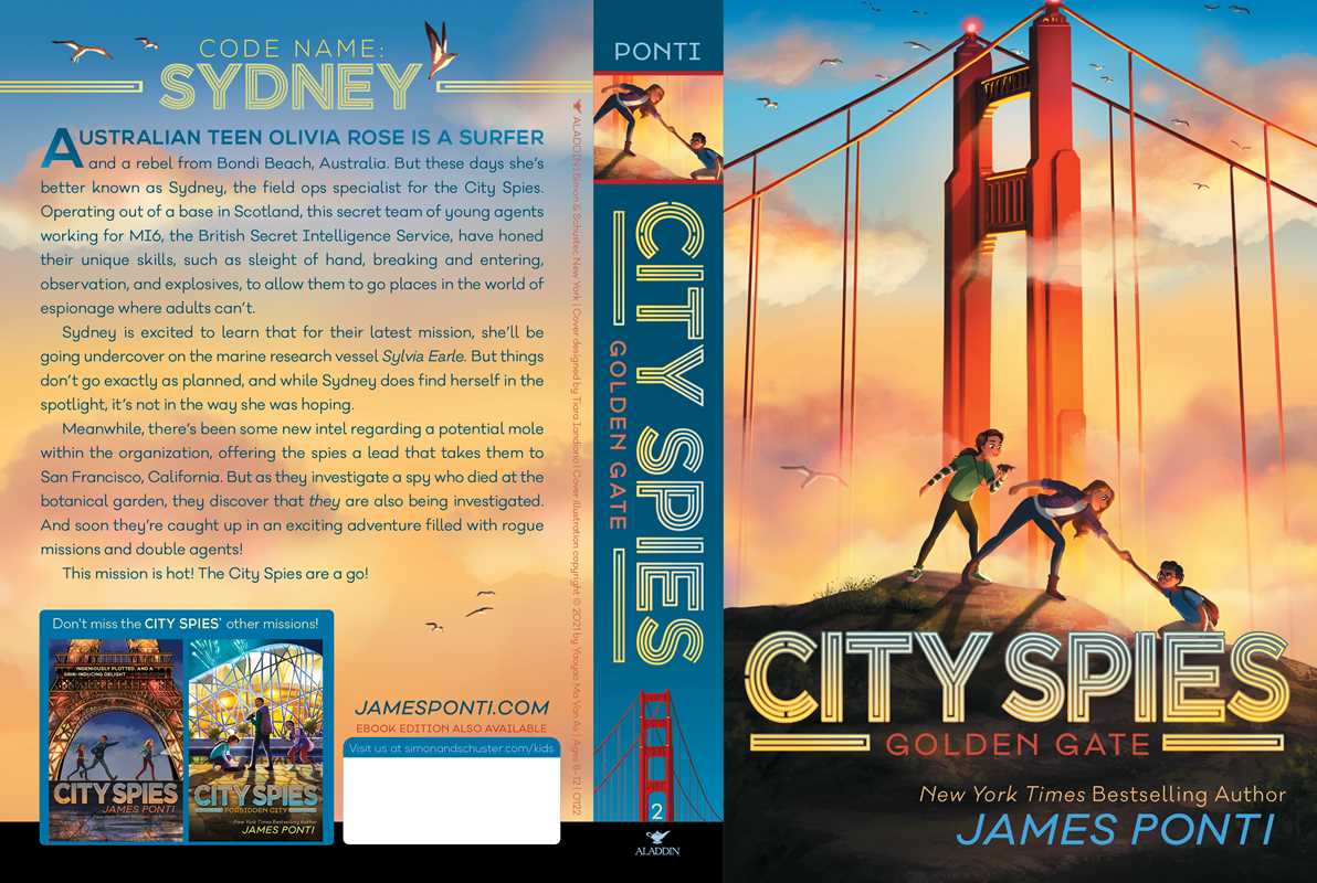 Simon & Schuster - Wholesale Middle Grade Book (9-12) - Golden Gate by James Ponti1