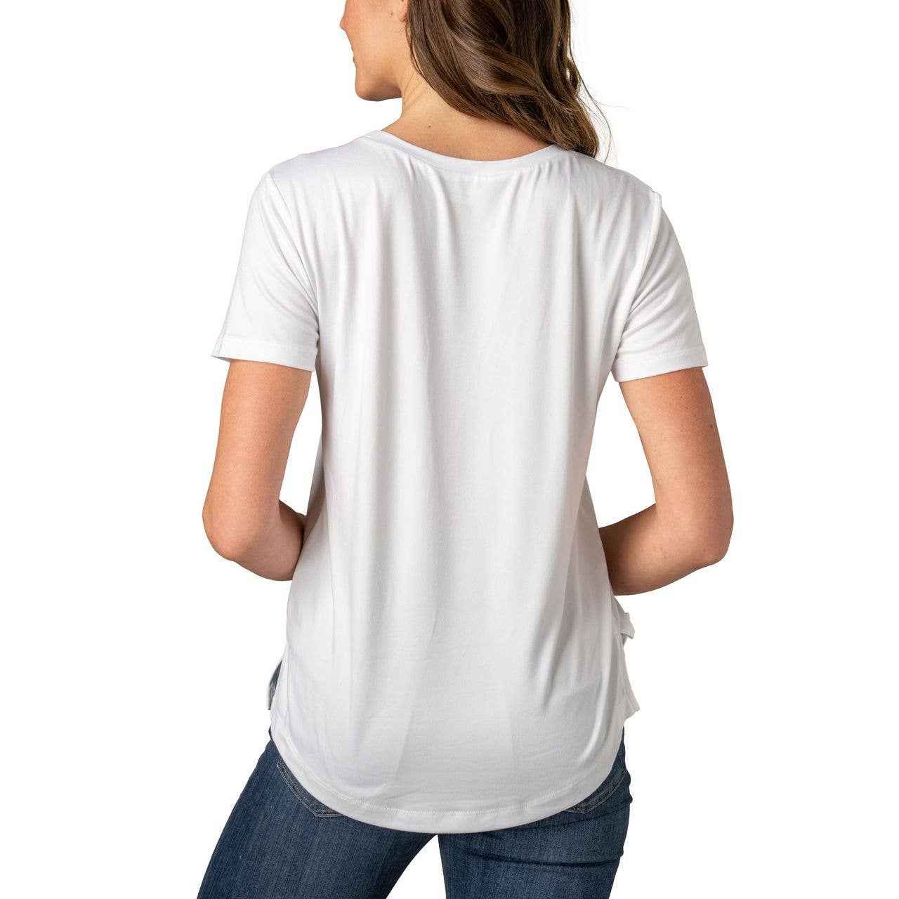 DM Merchandising - Wholesale T-Shirt - Women's - Allthreads Capsule Pocket Tee Open Stock8
