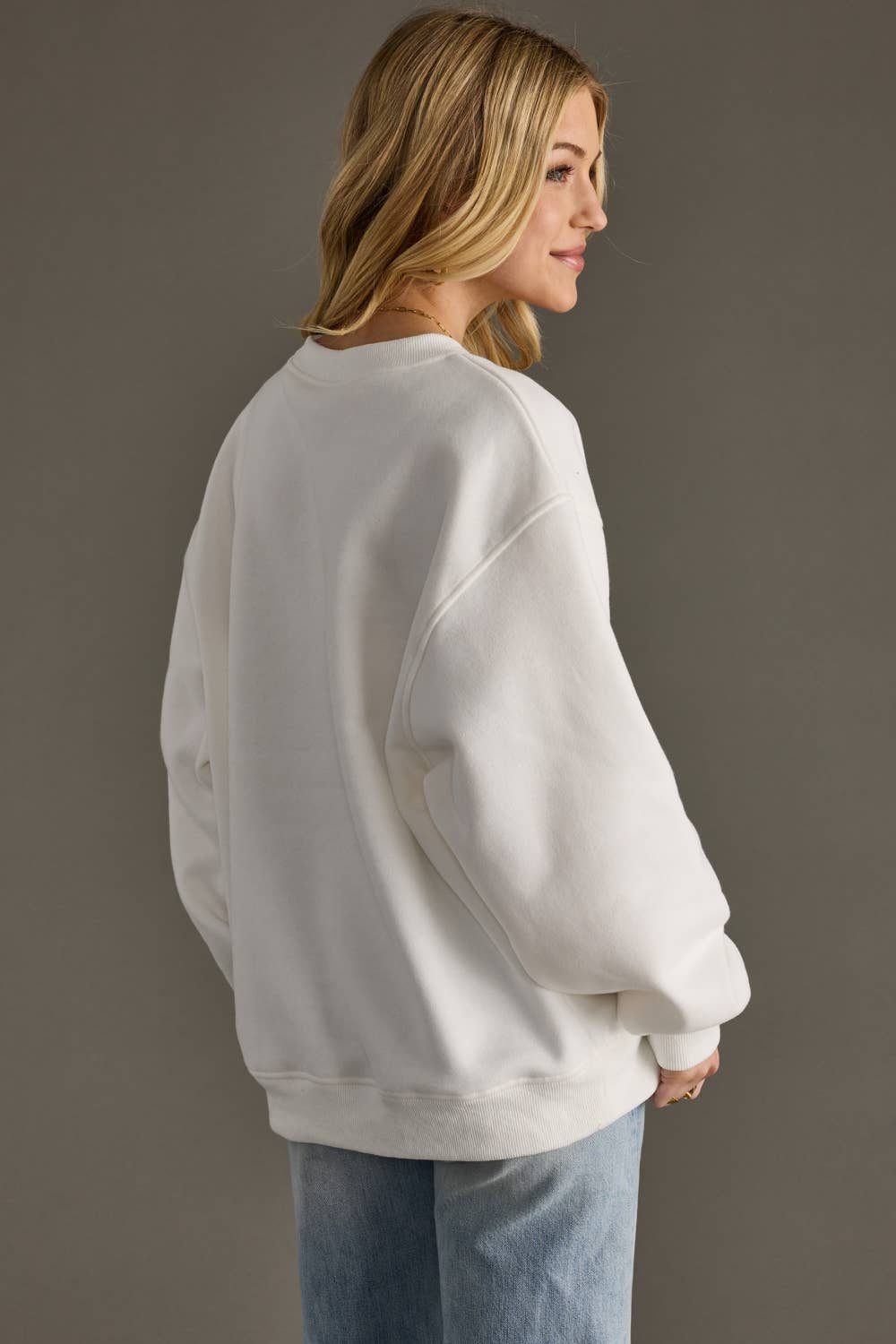 Panache Apparel Co. - Wholesale Graphic Sweatshirt - Women's - White Whiskey Weather Sweatshirt3