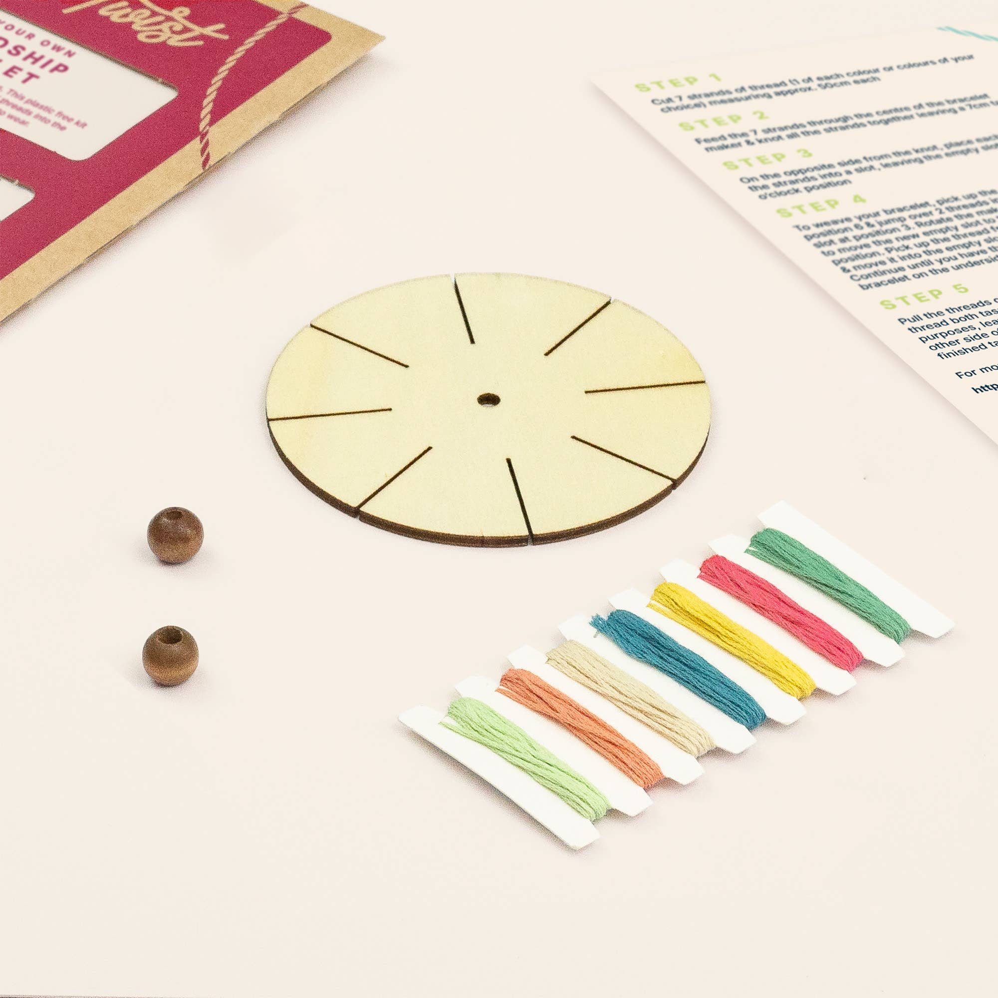 Cotton Twist (USA DUTIES PAID) - Wholesale DIY Jewelry - Kids - Make Your Own Friendship Bracelet Kit4