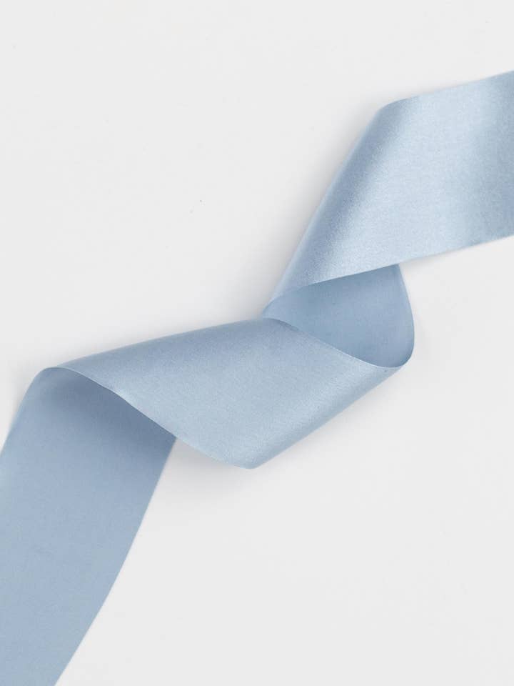 Bobines de ruban de soie - Bleu français pour la vente par Shine Wedding Invitations