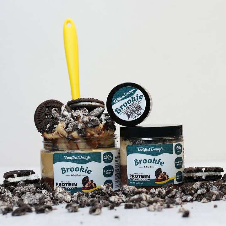 Twisted Dough - Wholesale Cookie Mix - Brookie Protein Cookie Dough9