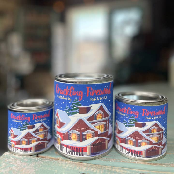 Sprakande vedfärg Can Candle - Vintage Collection för wholesale av Surfs Up Candle