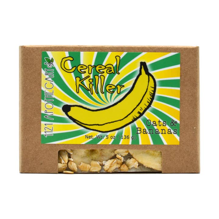 Cereal Killer!: Oatmeal and Banana Natural Vegan Soap for wholesale by 1121 Apothecary