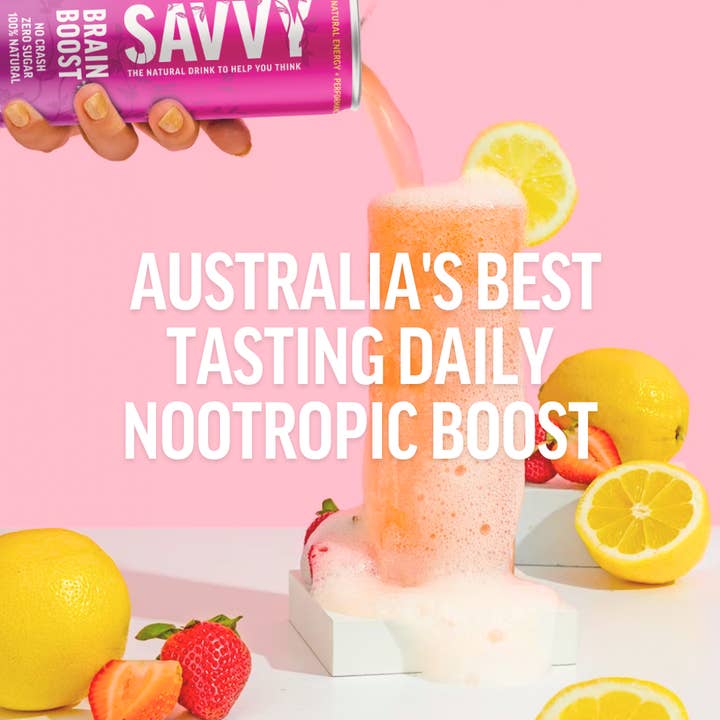 SAVVY BEVERAGES - Wholesale Sports/energy drink - Savvy Brain Boost - Natural Healthy Energy Drink