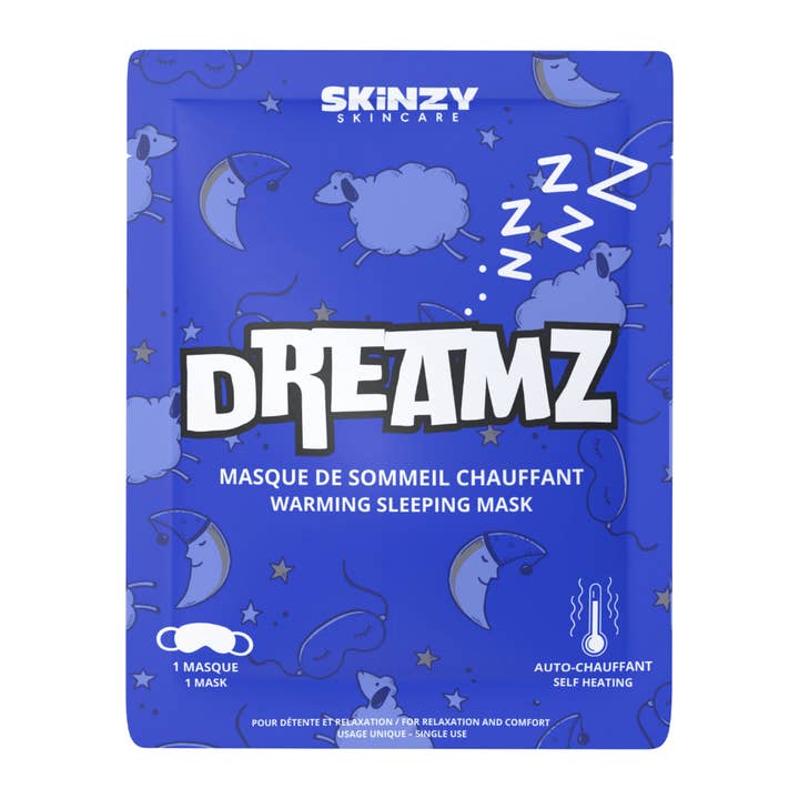 Skinzy skincare - Wholesale Sleep/Eye Mask - DREAMZ – Warming sleeping mask1