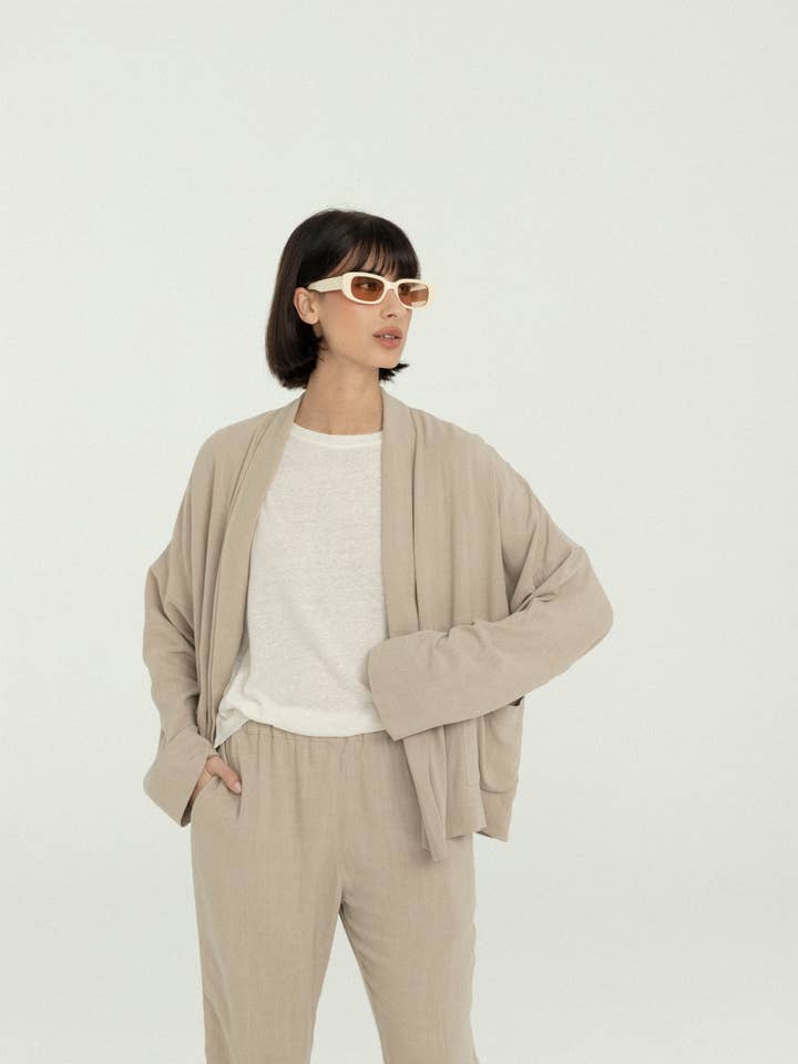 Your Human Soul - Wholesale Kimono - Women's - 19h - linen kimono16