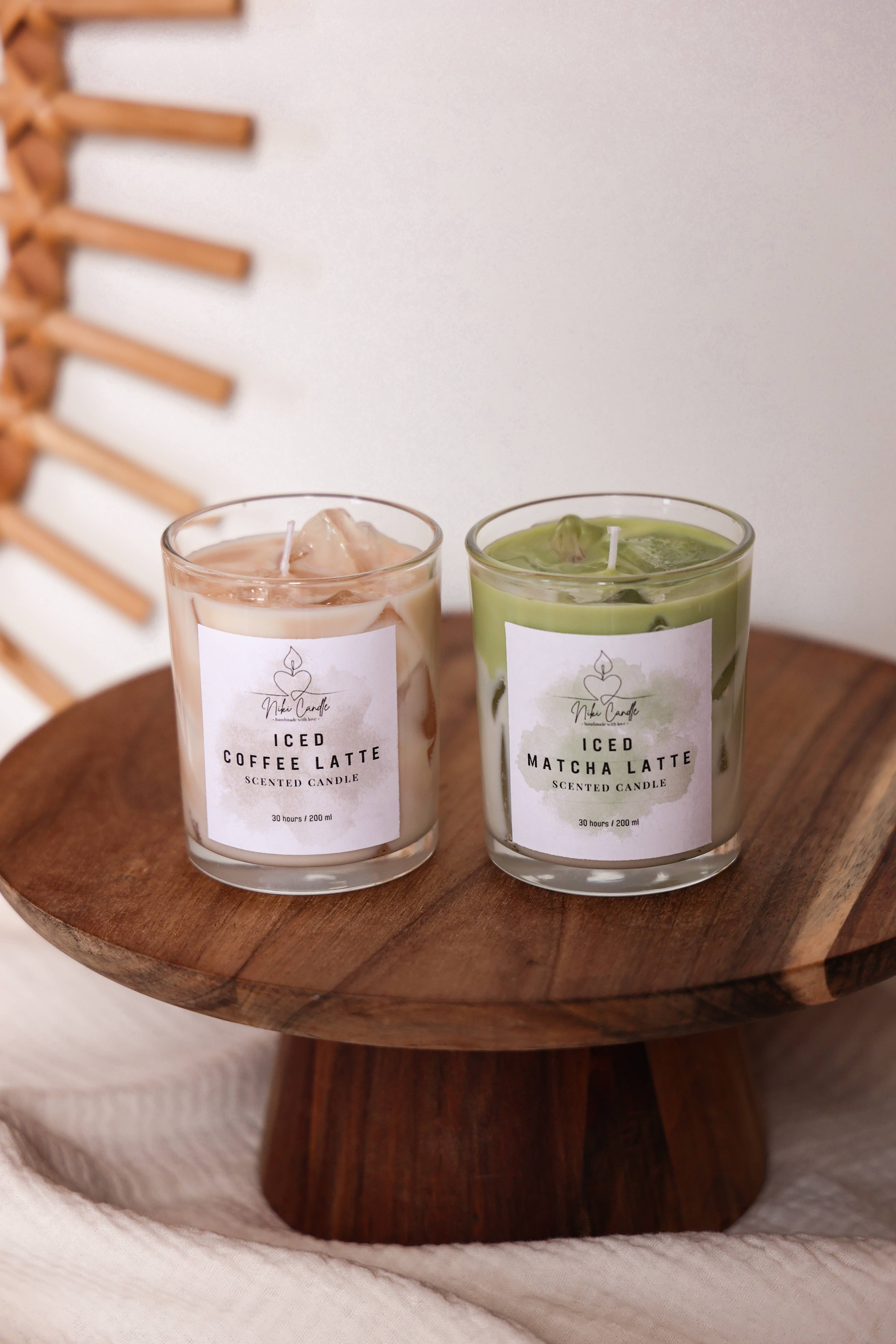 Niki Candle - Wholesale Jar/Filled Candle - Iced Coffee Latte2