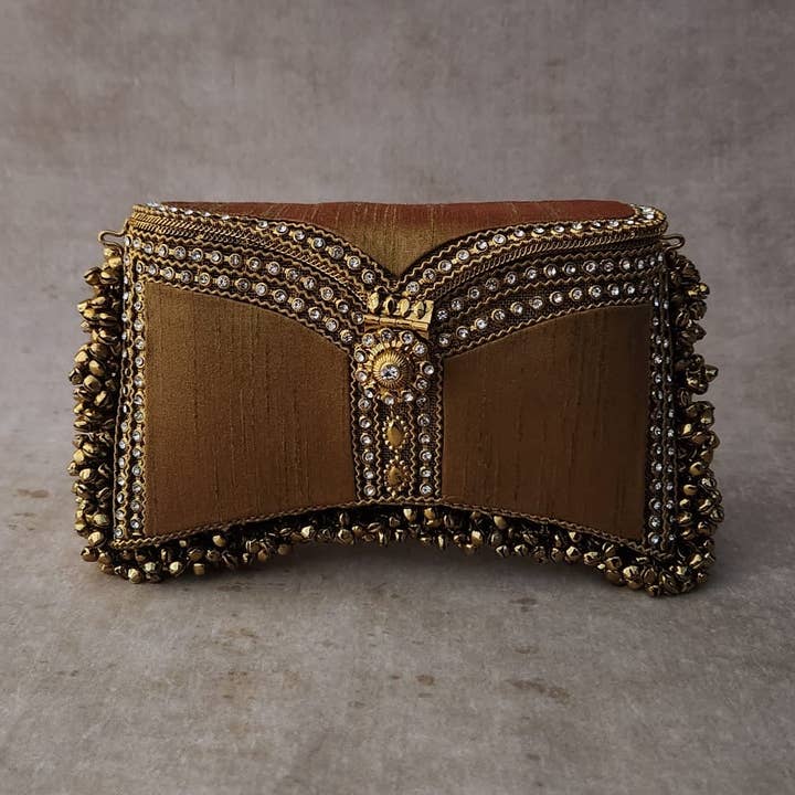 Parijat Gold for wholesale by Clutch It Handbags