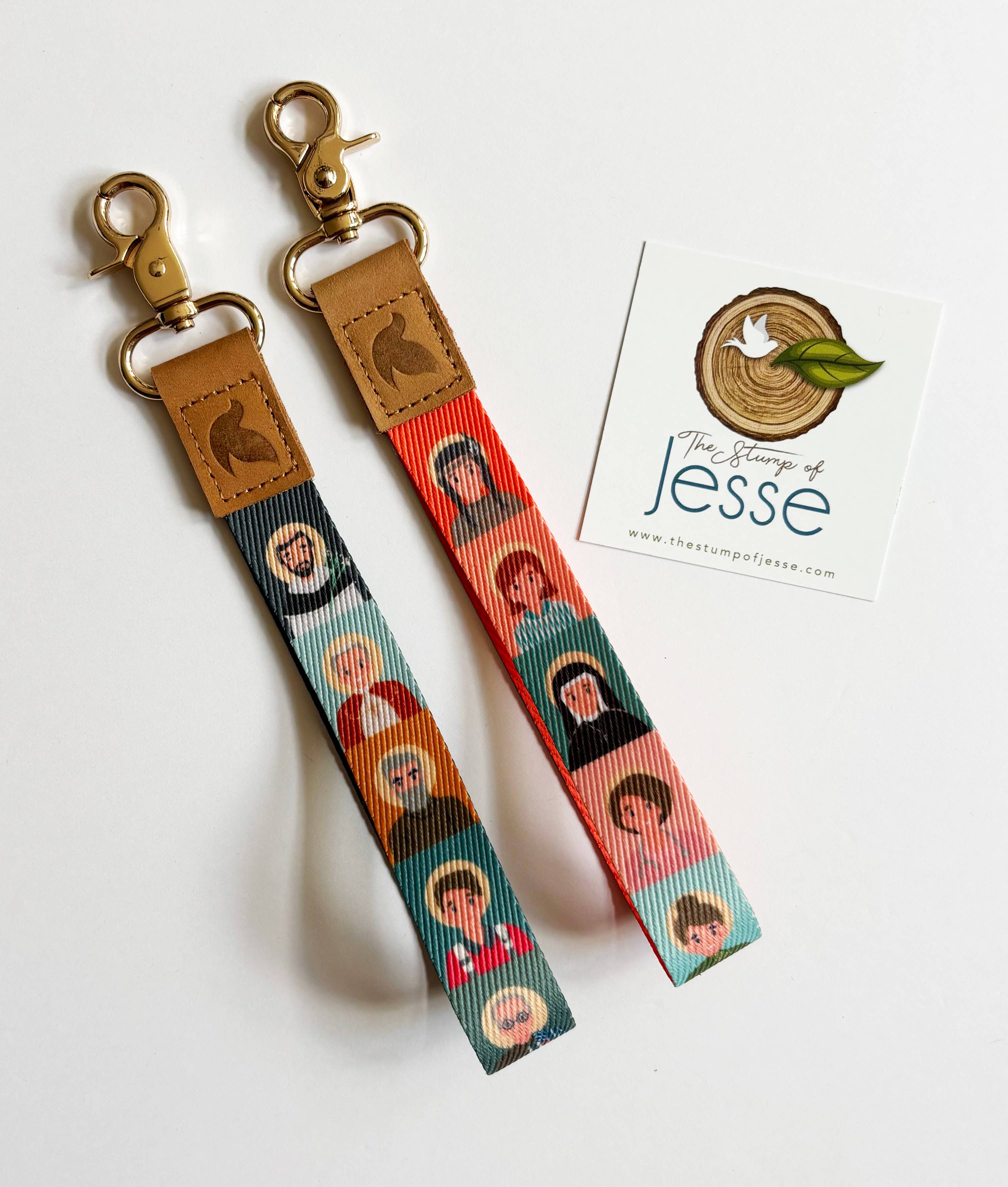 The Stump of Jesse – wholesale Nyckelring - Unisex – Armband och nyckelringar med manliga och kvinnliga helgon2