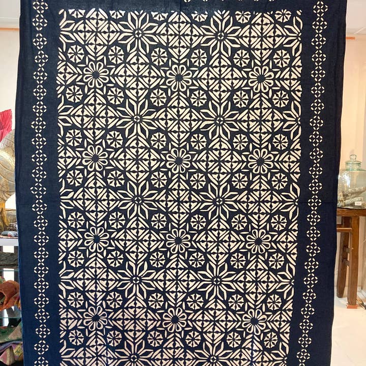 CutWork Appliqué Blanket - Assorted Colours & Patterns - Twin Double for wholesale by Beau Home Retail and Home Decor