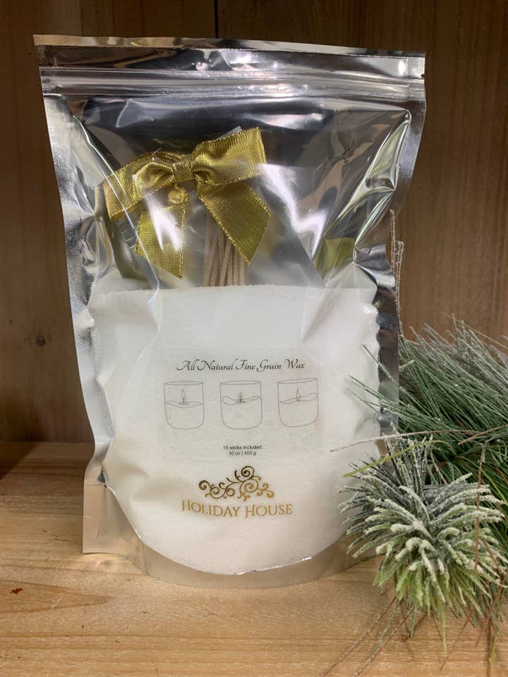 All Natural Fine Grain Wax for wholesale by Holiday House Interiors