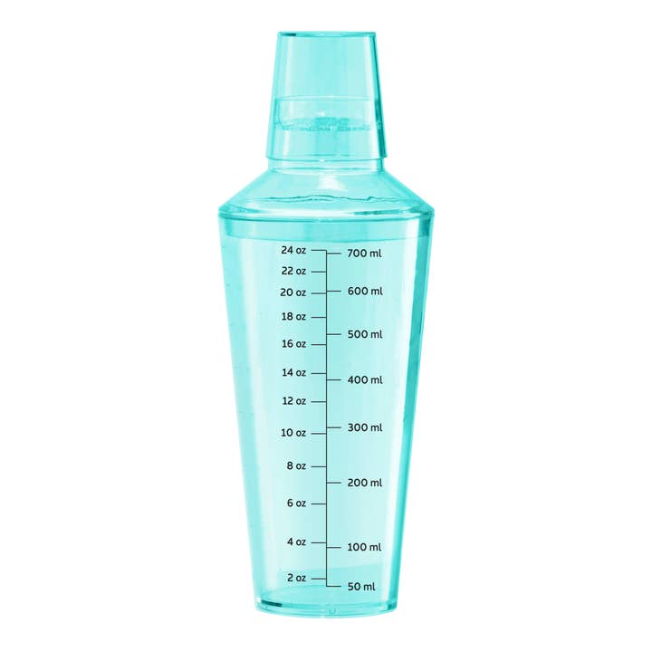 Oggi - Wholesale Cocktail Shaker - Cocktail Shaker, 24oz / 700ml, Aqua