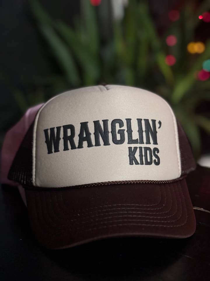 Enfants Wranglin' Marron/Beige pour la vente par FRINGE & LUXE