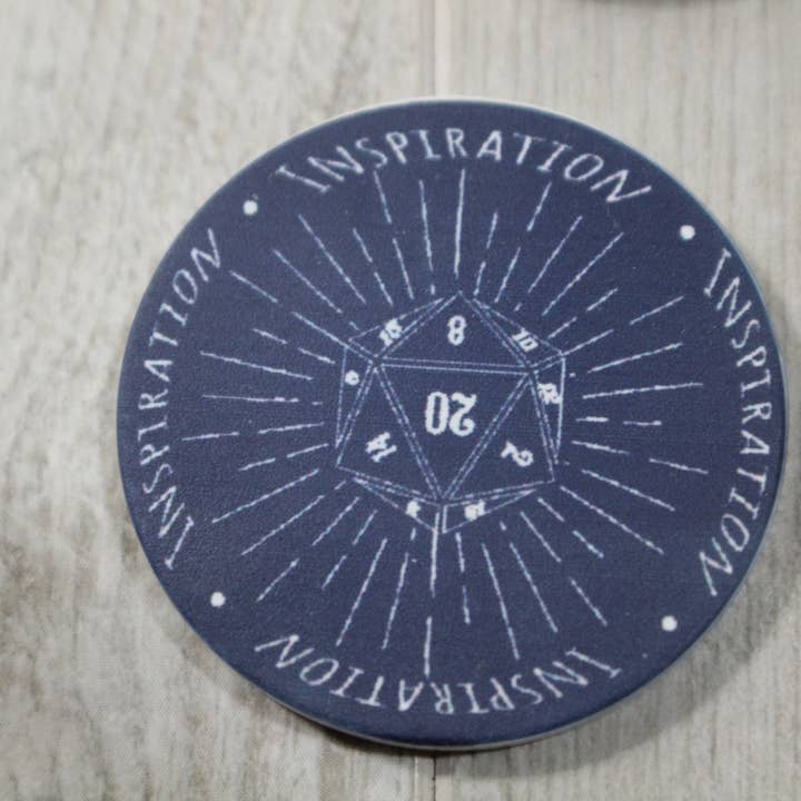 Raven Design - Wholesale Keepsake Coin/Token - DnD Gaming Inspiration Coins // Bag-5 Coins2