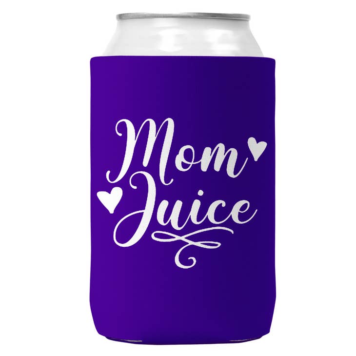 Wholesale Mom Juice Can Koozie Cooler for 12oz Cans for your store