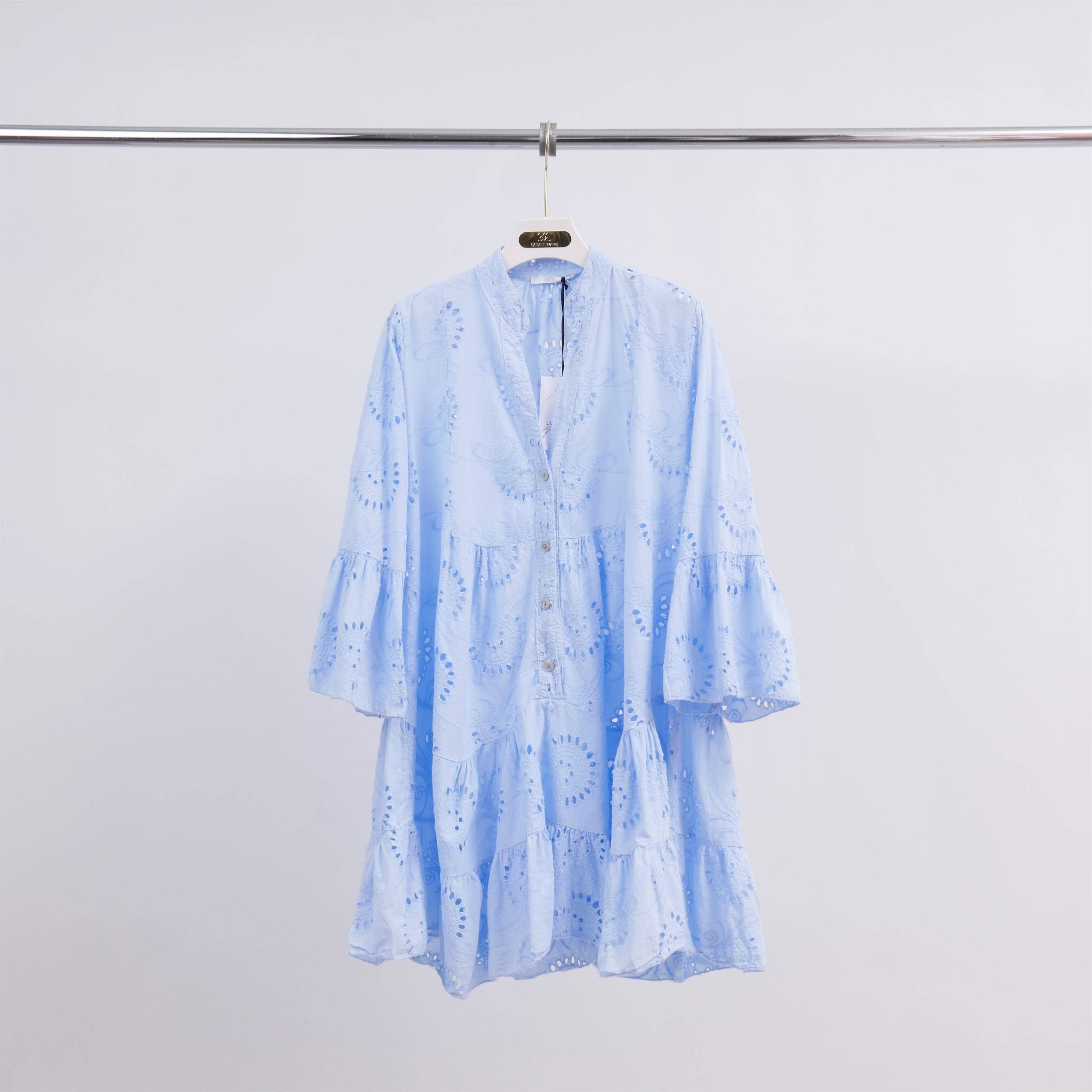 Cecile Wang - Wholesale Dress - Women's - English embroidery short dress LR9802-24