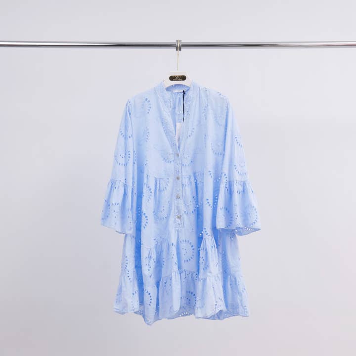 Cecile Wang - Wholesale Dress - Women's - English embroidery short dress LR9802-24