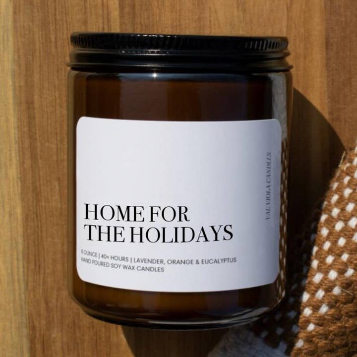 Hem för helgerna | Sojavaxljus för wholesale av Val Viola Candles