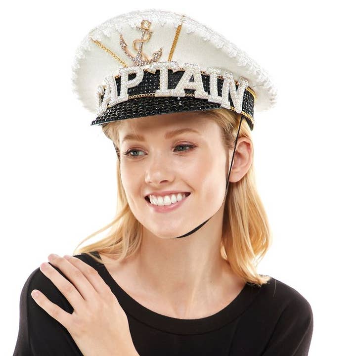 KBW Global Corp. - Wholesale Hat accessory – Women's - Sailor Captain Hat0