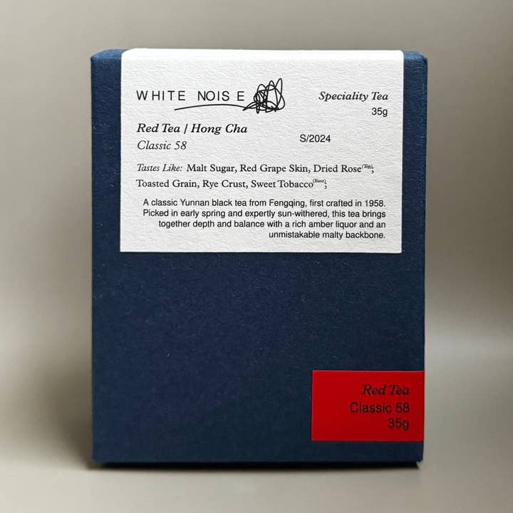 Classic 58: Loose Leaf Red Tea for wholesale by White Noise Tea