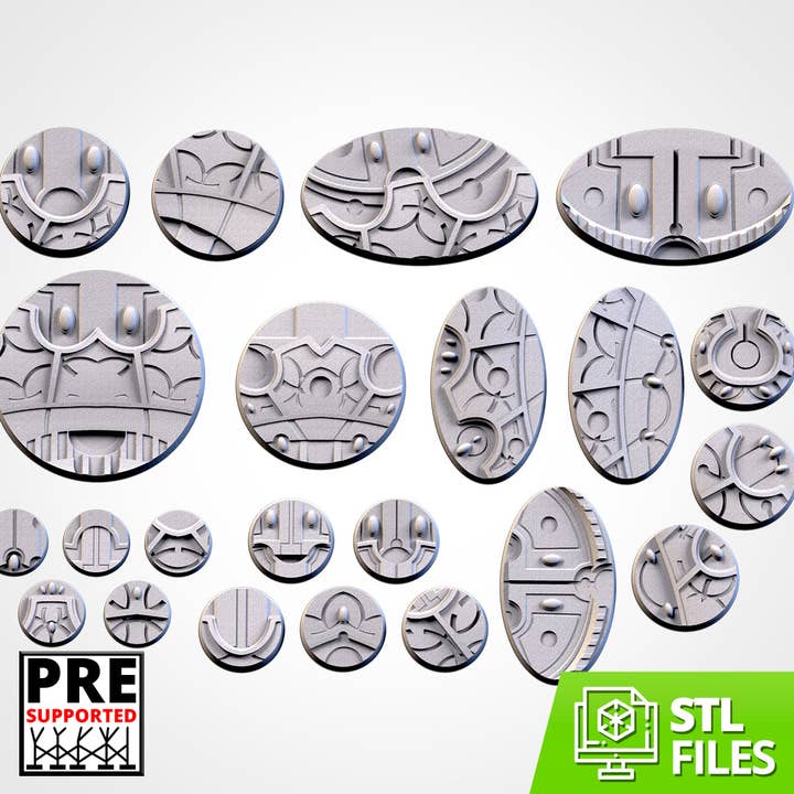 Magic Temple textured bases for wholesale by Forg3d