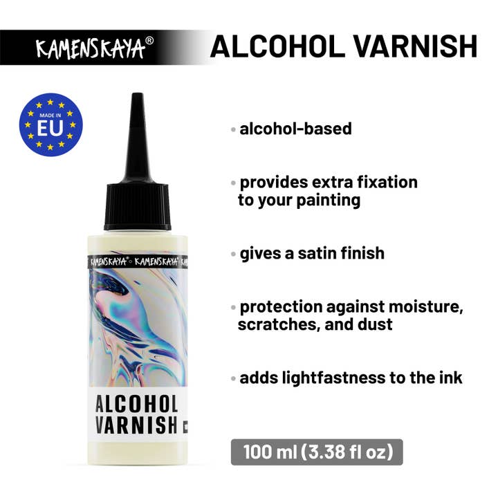 KAMENSKAYA - Wholesale Craft Supplies - Alcohol varnish1