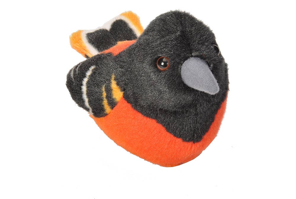 Wild Republic - Vente Peluche – enfant et bébé - Peluche Oriole de Baltimore Audubon II W Sound 5,5 pouces