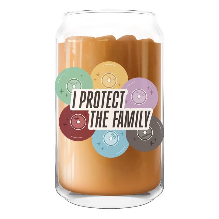 To Live for the Hope of It All Can Coffee Glass for wholesale by Nearly June Design Co