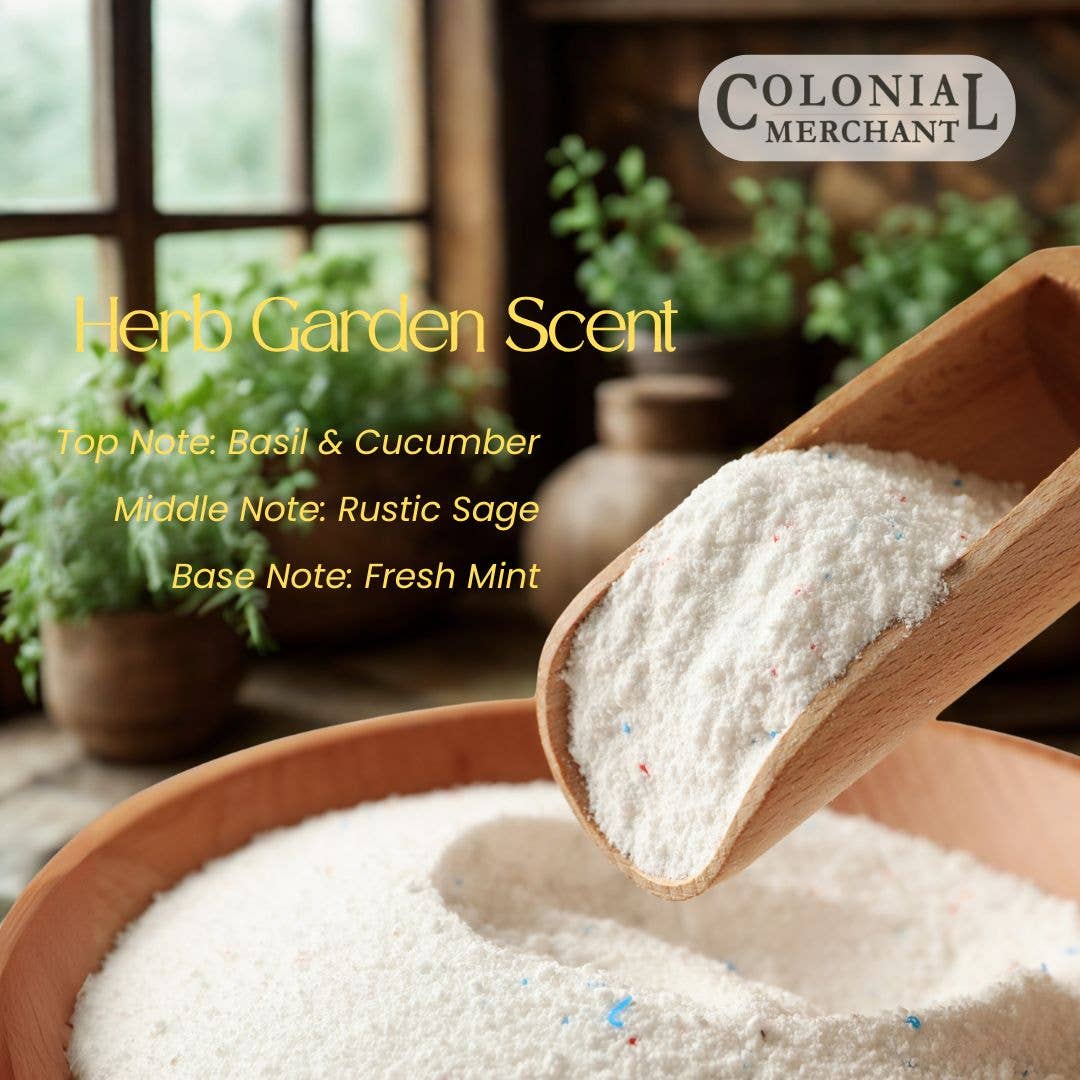 Colonial Merchant - Venta al por mayor Cápsulas/ polvos de detergente para ropa - 2 lb. Colonial Merchant Aroma~Fold Detergente en Polvo para Ropa1