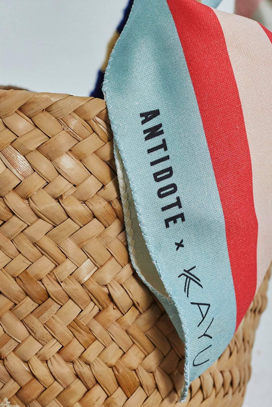 Antidote - Wholesale Beach Bag - KAYU x ANTIDOTE Scarf Tote1