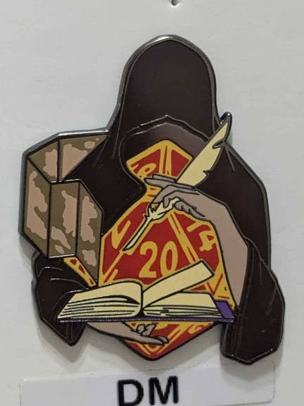 Épingles en émail Donjons et Dragons DND pour la vente par SucculentScribbles