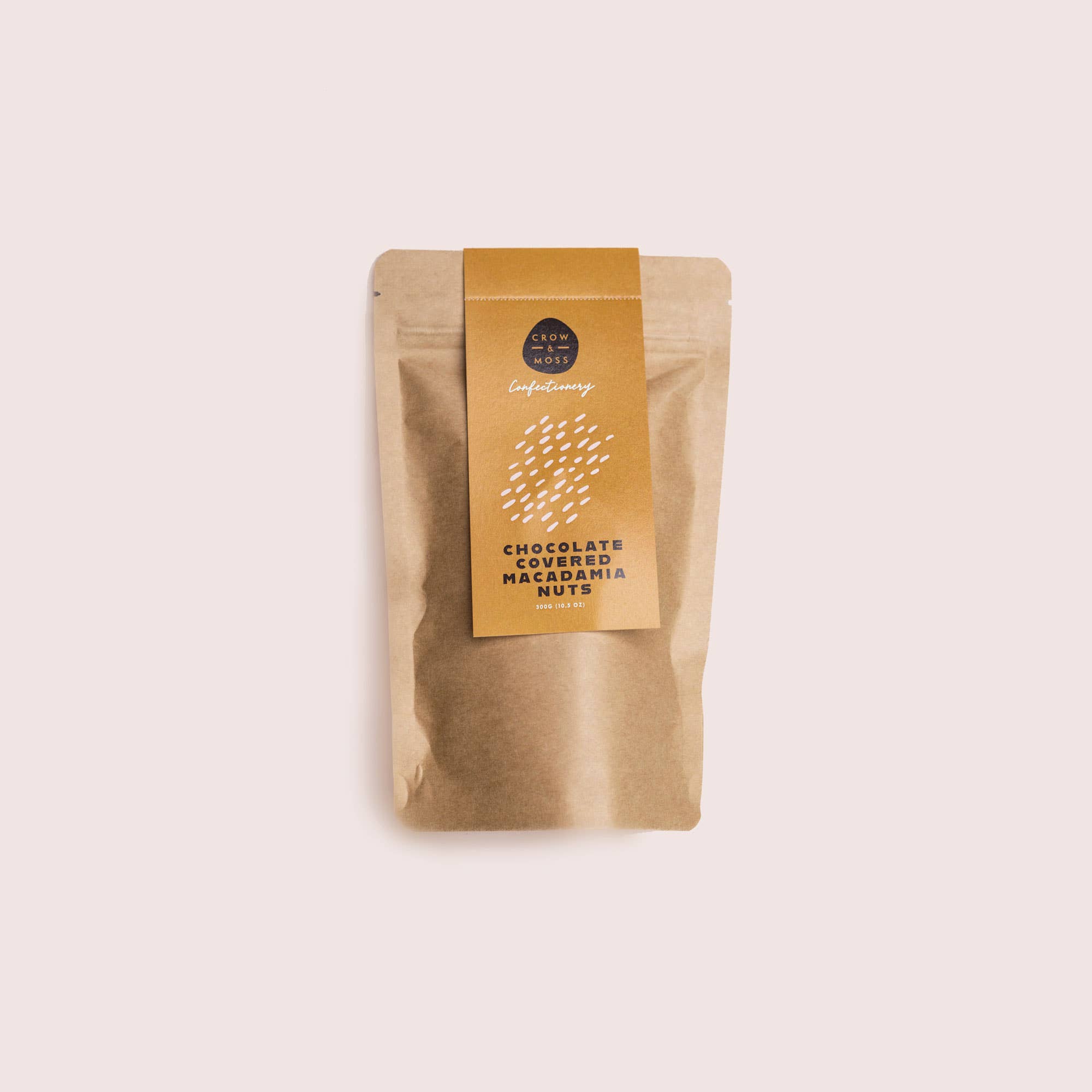 Crow & Moss Chocolate - Vendita all'ingrosso Dolci ricoperti di cioccolato - Noci di Macadamia Ricoperte di Cioccolato - Confezione da 63