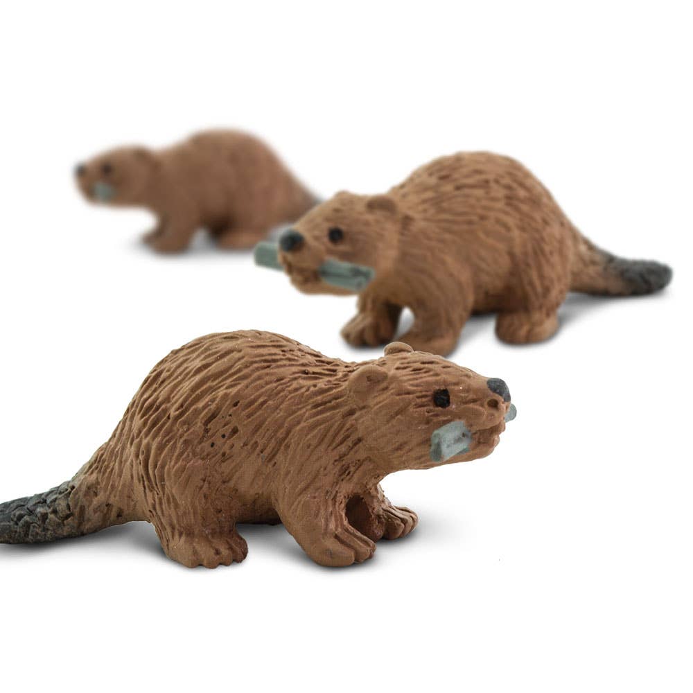 Safari LTD - Canada - Vente Figurine – enfant - Beavers - Good Luck Minis® - 1002261