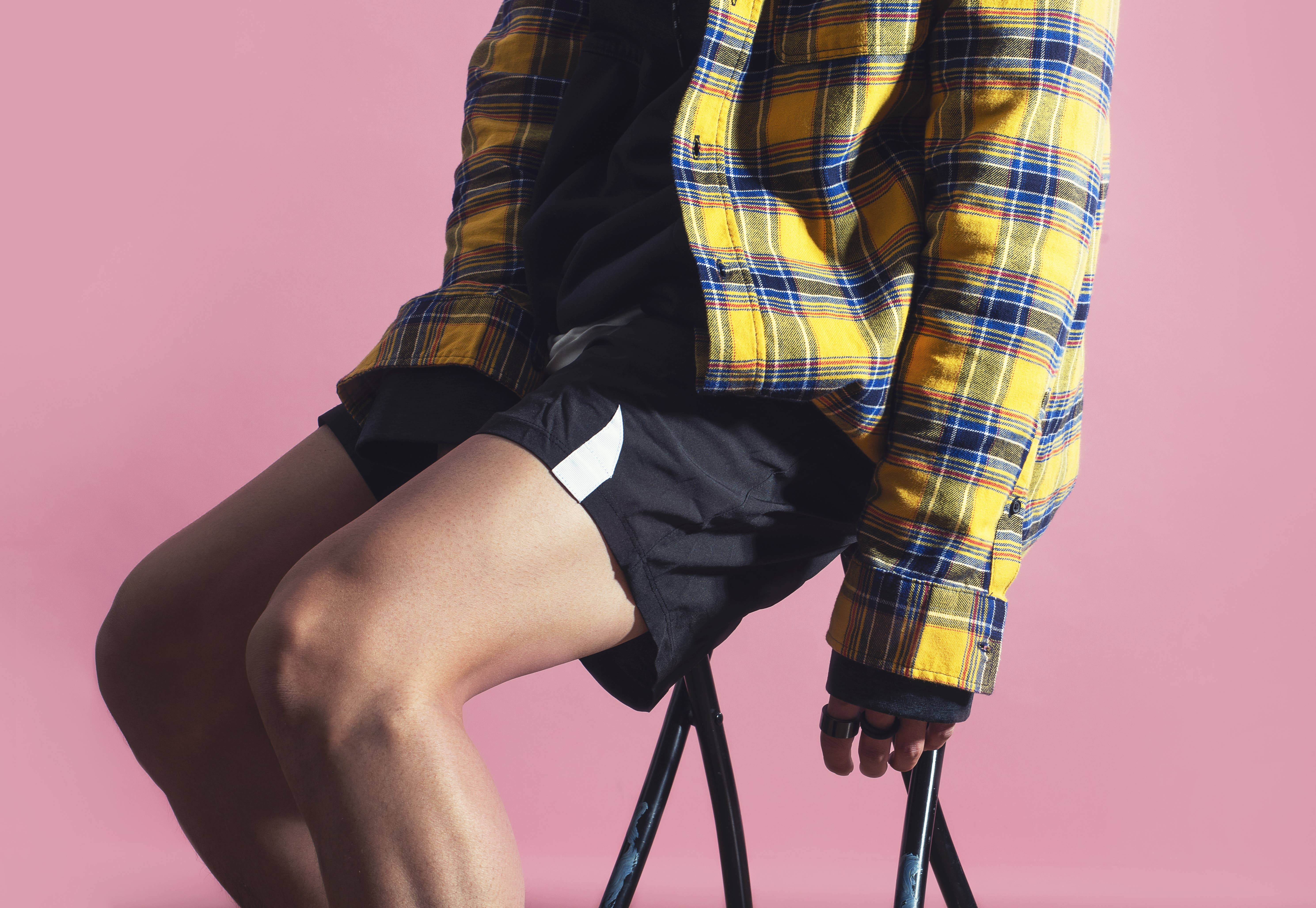 Rally Active - Wholesale Athletic Shorts - Men's - 2-in-1 Activated Charcoal Bamboo Short- Unisex2