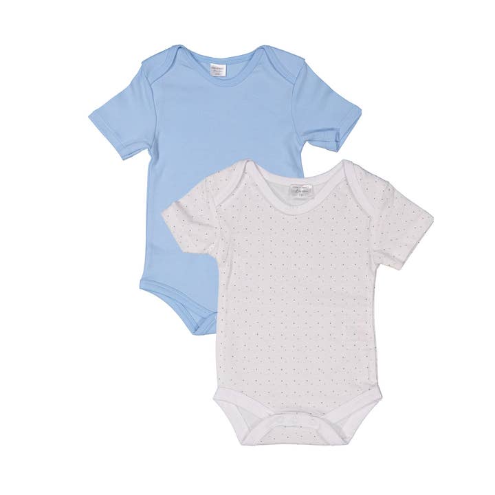 2-pack babyrompertje met korte mouwen voor wholesale door FRANK HERMANOS