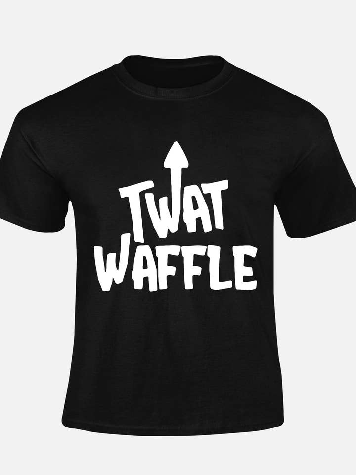 IALD - Wholesale Screen Printed T-Shirt - Unisex - Adult Round Neck T-Shirt | Twat Waffle3