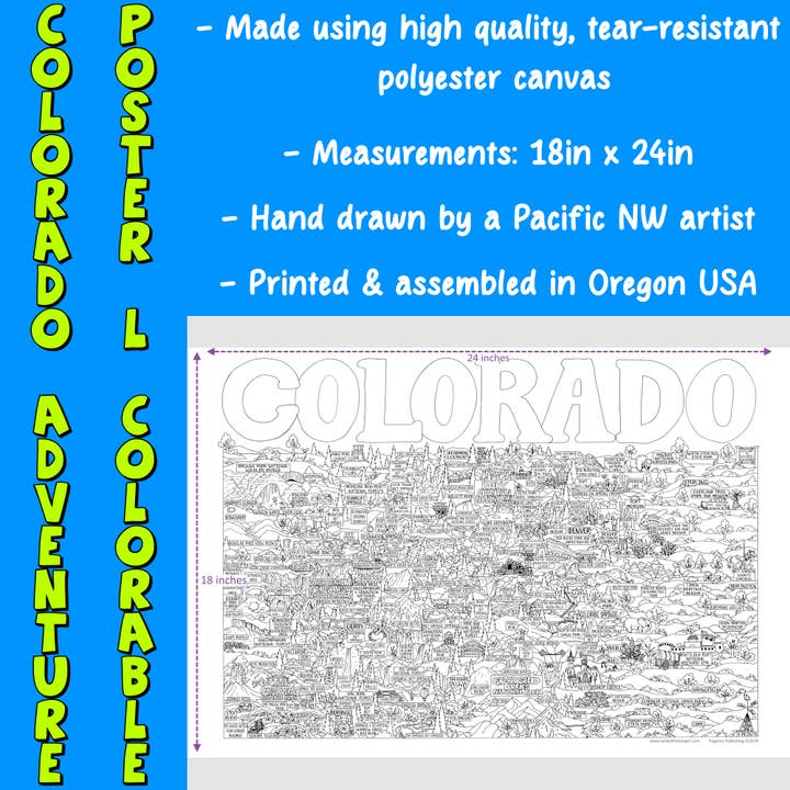 Land Of The Lost Girl - Wholesale Poster - Colorado Adventure Poster4