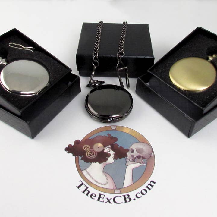 The ExCB - Wholesale Wrist Watch - Unisex - Heart Pocket Watch1