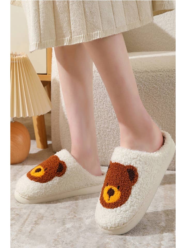 Vanilla Monkey - Wholesale Slippers – Women's - Cute Novelty Soft Plush Cozy Slippers - L/XL12