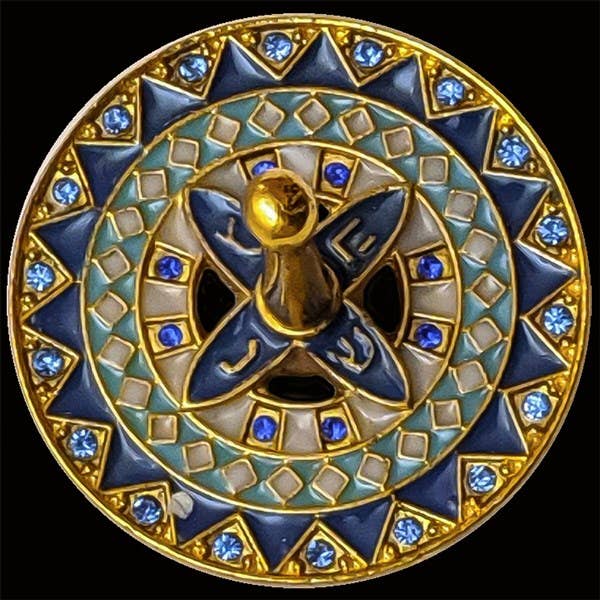 Dreidel, Jeweled für den Großhandel von Jewish Educational Toys