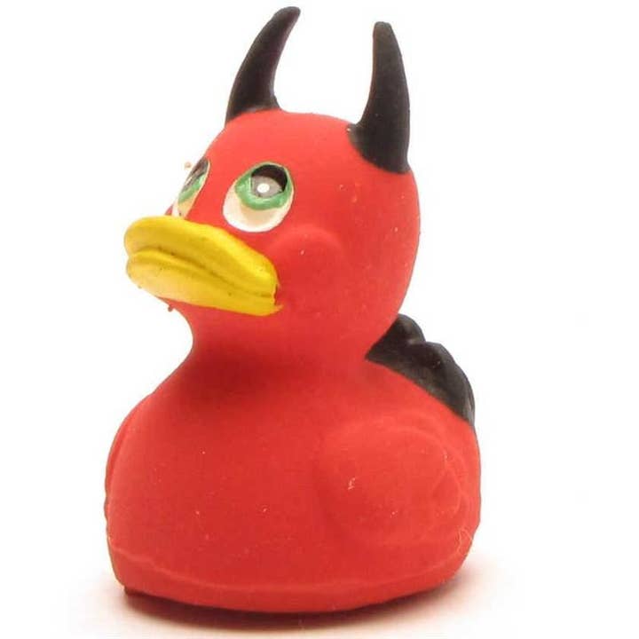 Duckshop - Vendita all'ingrosso Gioco per il bagnetto - Neonati - Mini Rubber Duck Devil Duck - anatra in gomma