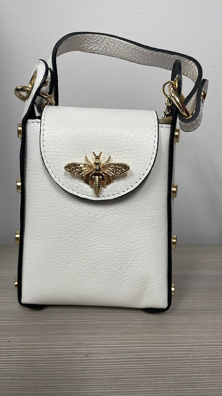 JIJOU CAPRI – bolsa tiracolo - Mulher por atacado – Capela de Abelha Couro Celular Mala Cruzada JIJOU CAPRI2