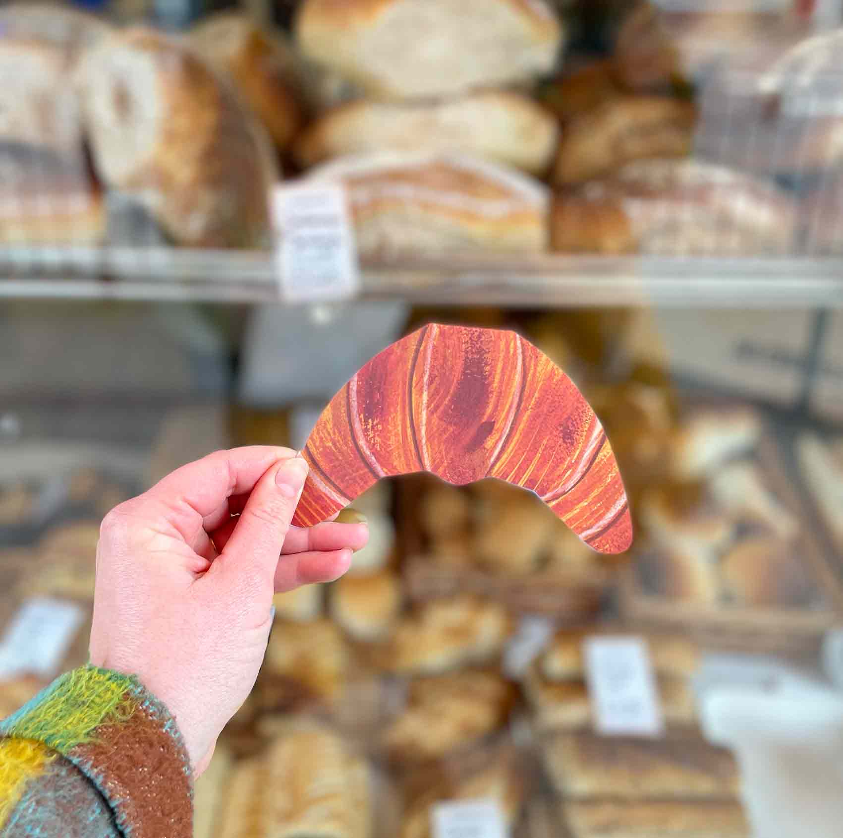 Mortlake Papers - Wholesale Gewone wenskaart - Croissant wenskaarten | Verjaardagskaarten in croissantvorm7