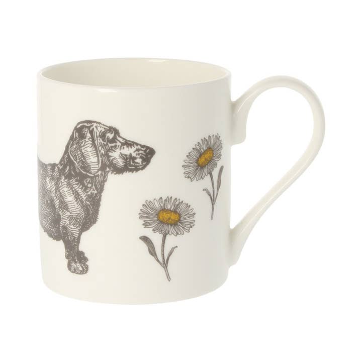 Dog & Daisy Mug for wholesale by mclaggan+co