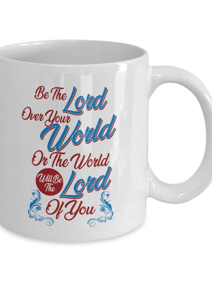 Wisecrack Design Gaver Nyhed Gave Kaffekrus med opmuntrende ord, 11oz & 15oz, i sort/hvide farver. for engroshandel hos Wisecrack Designs